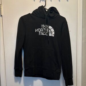 The North Face Black Floral Graphic Hoodie